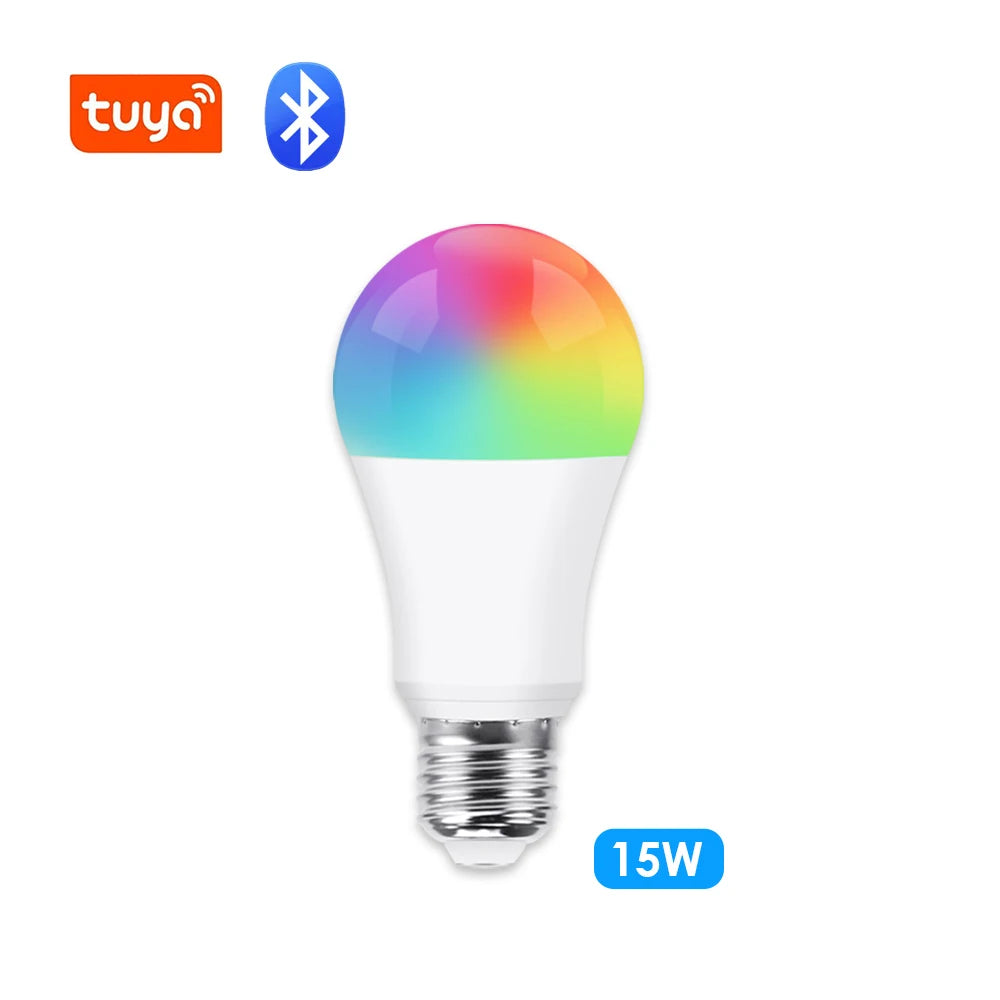 WiFi/Bluetooth Smart Bulb E27 RGB LED Lamp