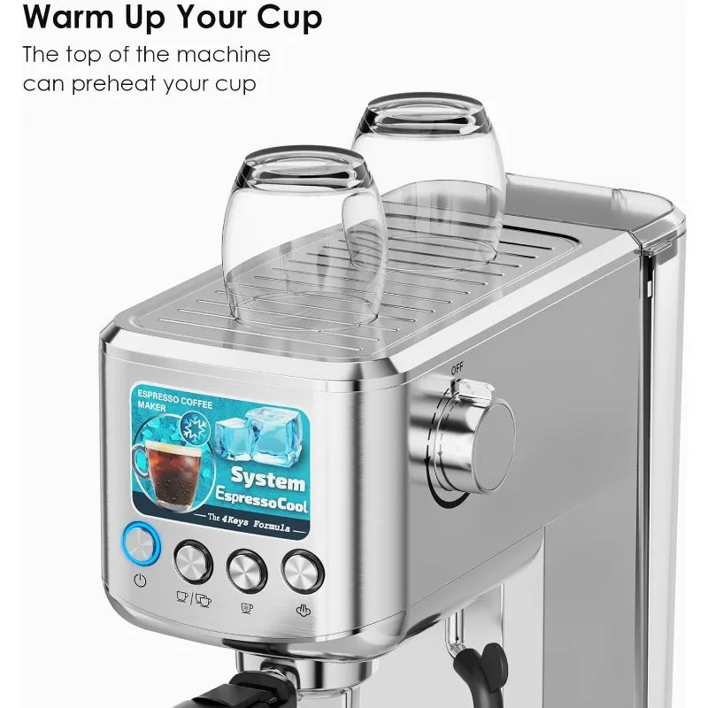 20 Bar Espresso Machine with Milk Frother
