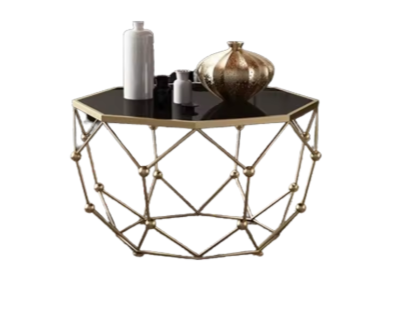 Round Tempered Glass Coffee Table