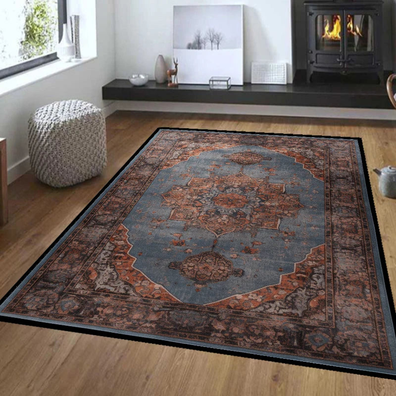 Bohemian Carpets for Living Room Soft Non-slip Floor Mat Large Area Rugs Washable Home Decoration Bedroom Carpet for Rooms Decor - HOMELIVING