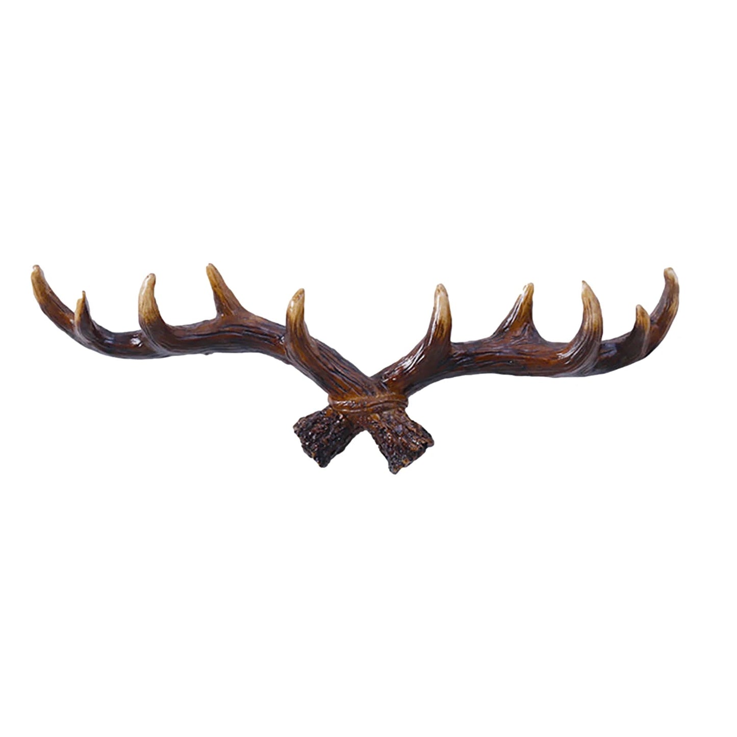 Retro Antler Hook Creative Wall NordicStyle Decoration American Home Personality Deer Head Wall Wall Hanging Key Hook Coat Hook - HOMELIVING