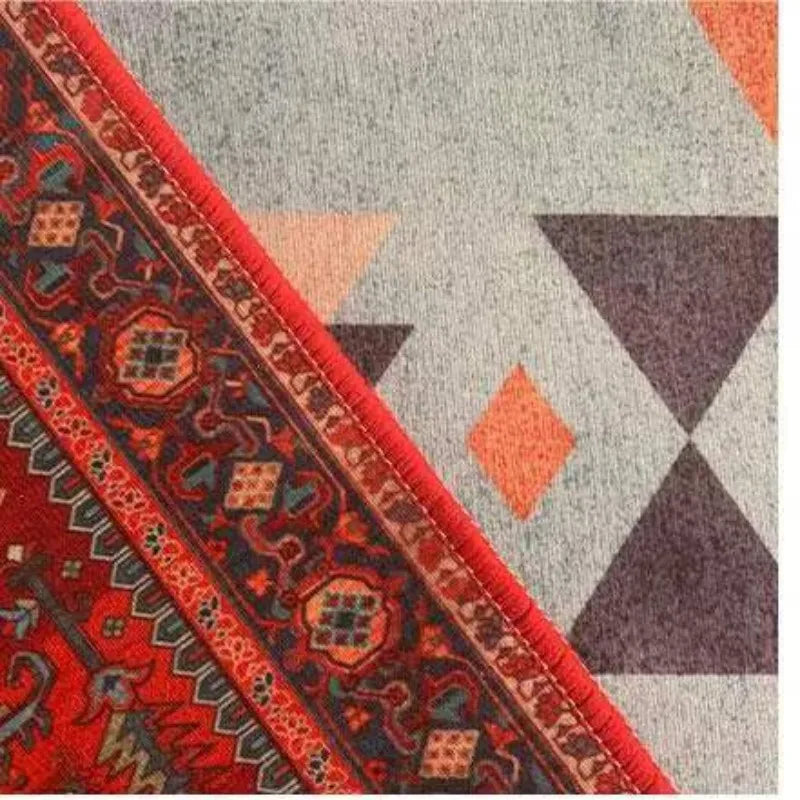 Moroccan Style Living Room Decoration Round Carpet Large Area Rugs for Bedroom Home Rocking Chair Floor Mat Washable Lounge Rug - HOMELIVING
