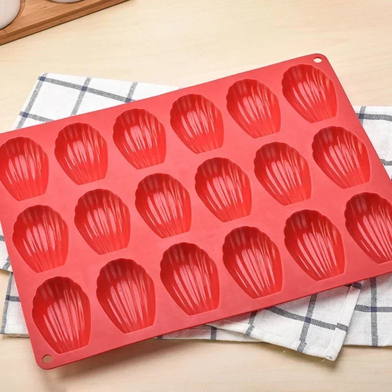 Madeleine Silicone Cookie Mold - HOMELIVING