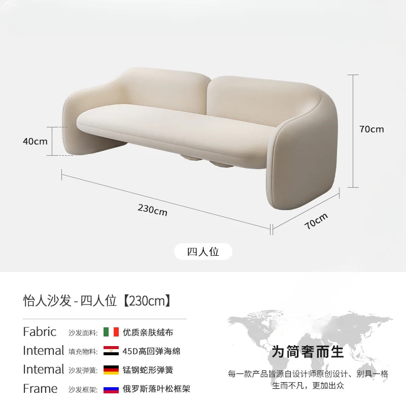 Lounge Modular Sofa Seat Patio Cloud Italian Kids Sofas Seat Library Multifunctional Meubles De Salon Living Room Furnitures - HOMELIVING