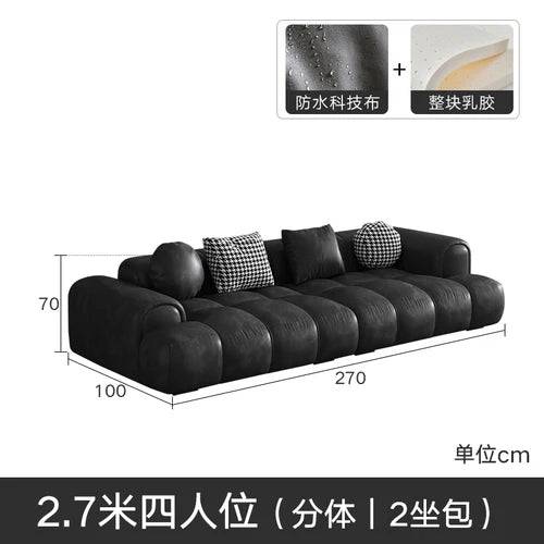 Sofa, living room, cloud, technology, fabric small apartment, simple and modern - HOMELIVING