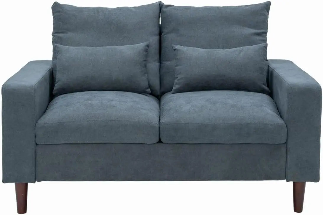 Modern Upholstered L-Shape Sectional Sofa,2 Seater /2 Seater + 3 Seater Corner Couch for Living Room - HOMELIVING