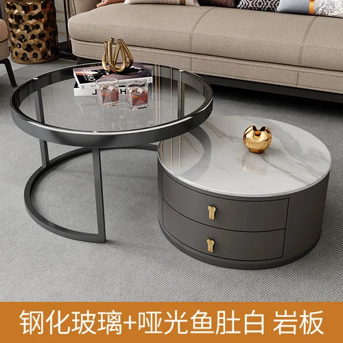 Mobile Modern Dining Table Living Room Library Dining Makeup Table Entryway Metal MeDesksa De Centro Library Furniture WWH50YH - HOMELIVING