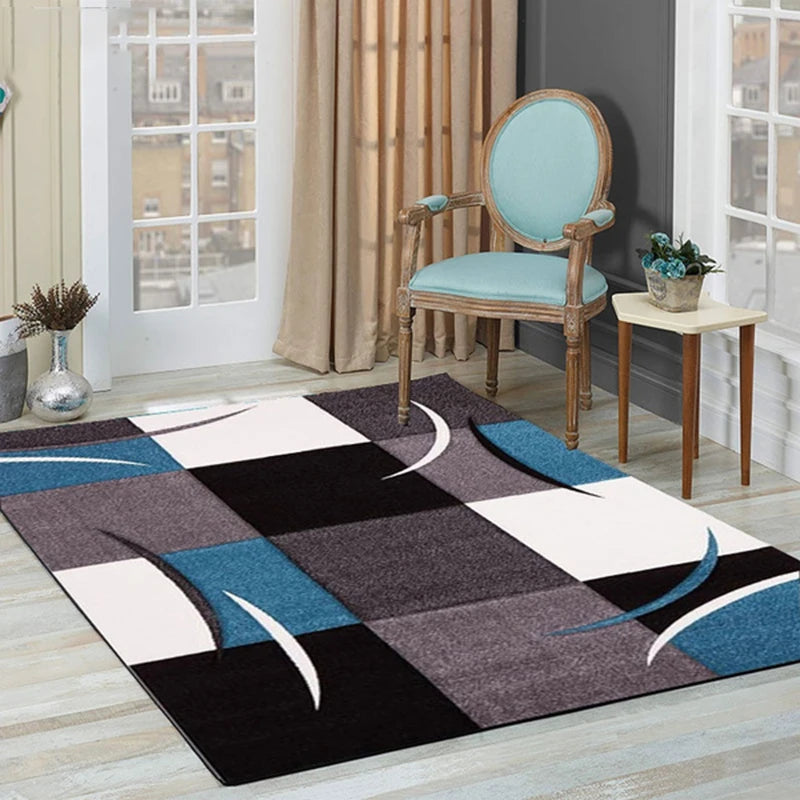 Modern Abstract Geometric Pattern Non-slip Floor Mat