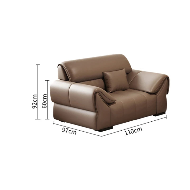 Modern Puffs Living Room Sofas Futon Vintage Comfort Adults Banquet Comfort Couchs Clouds Long Sofa Para Sala Home Furniture - HOMELIVING