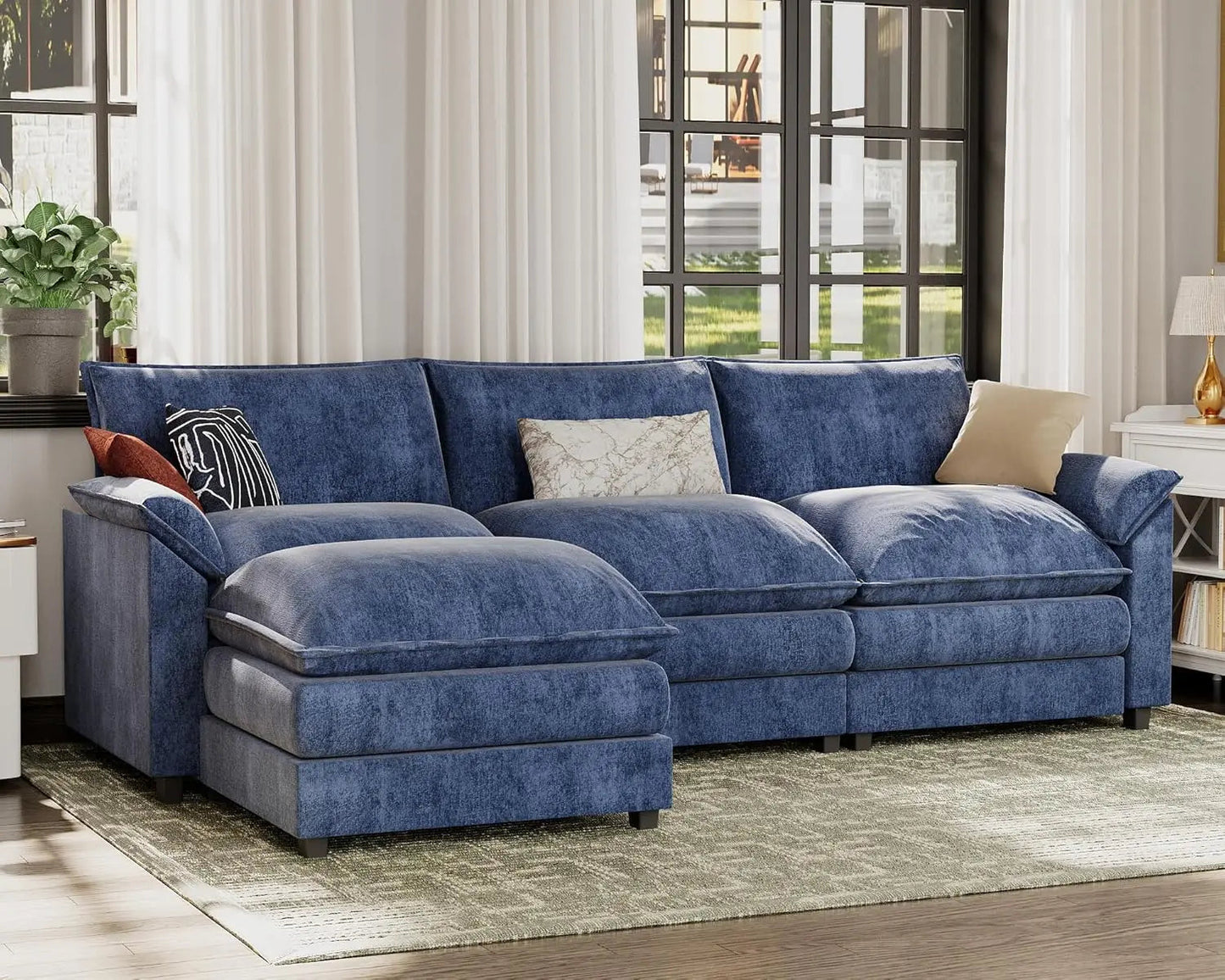 Sectional Sofa - HOMELIVING
