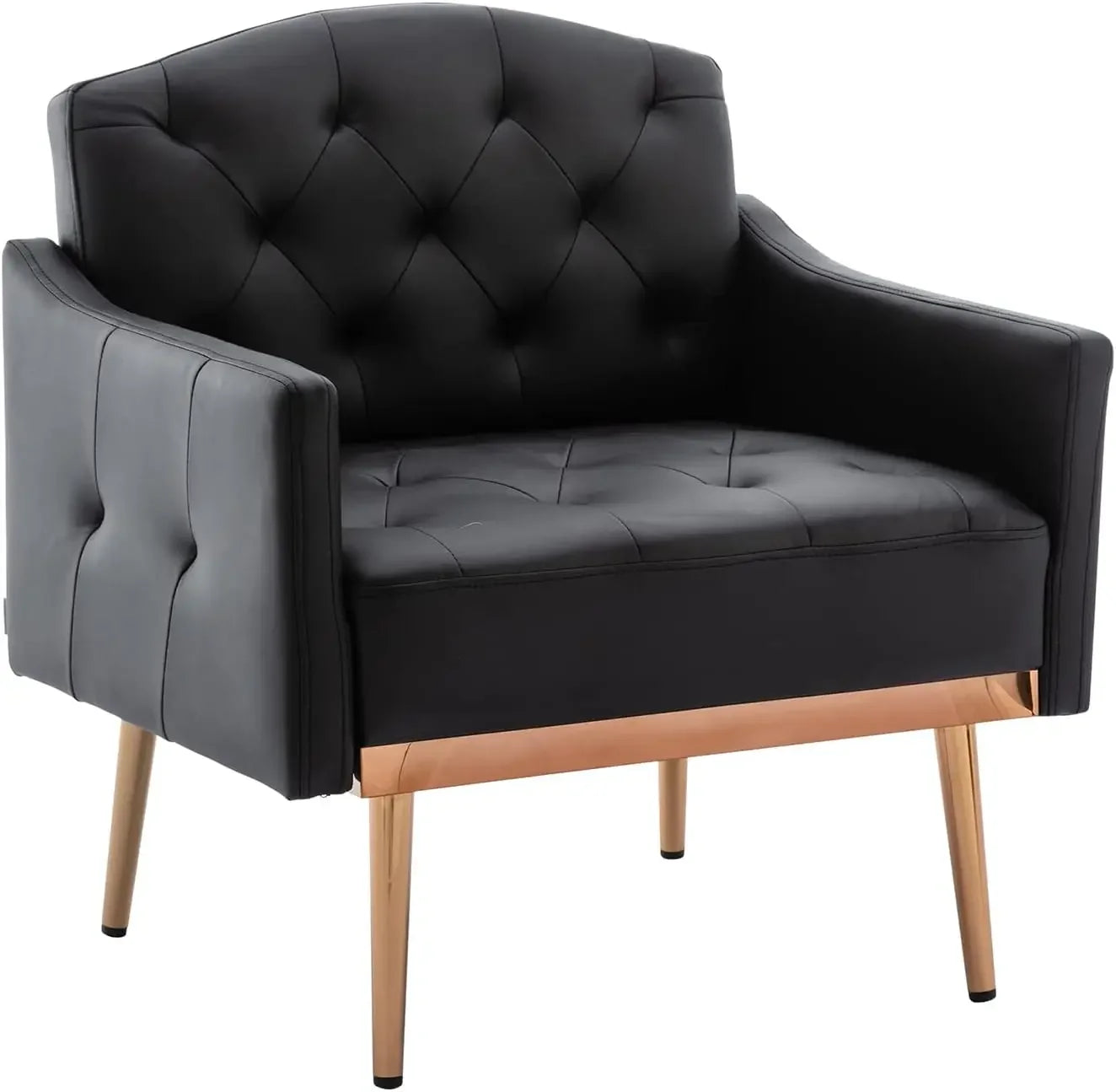 Faux Leather Accent Chair With Arms for Living Room Decorated Armchairs Office Furniture Sexyshop Armchair Chairs Tantra Machine - HOMELIVING