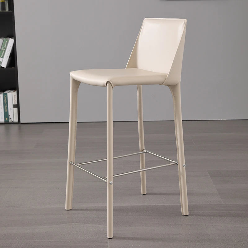 Nordic Accent Bar Stools Relaxing Modern Aesthetic Designer Bar Chair Library Coffee Sillas Para Comedores Kitchen Furniture - HOMELIVING