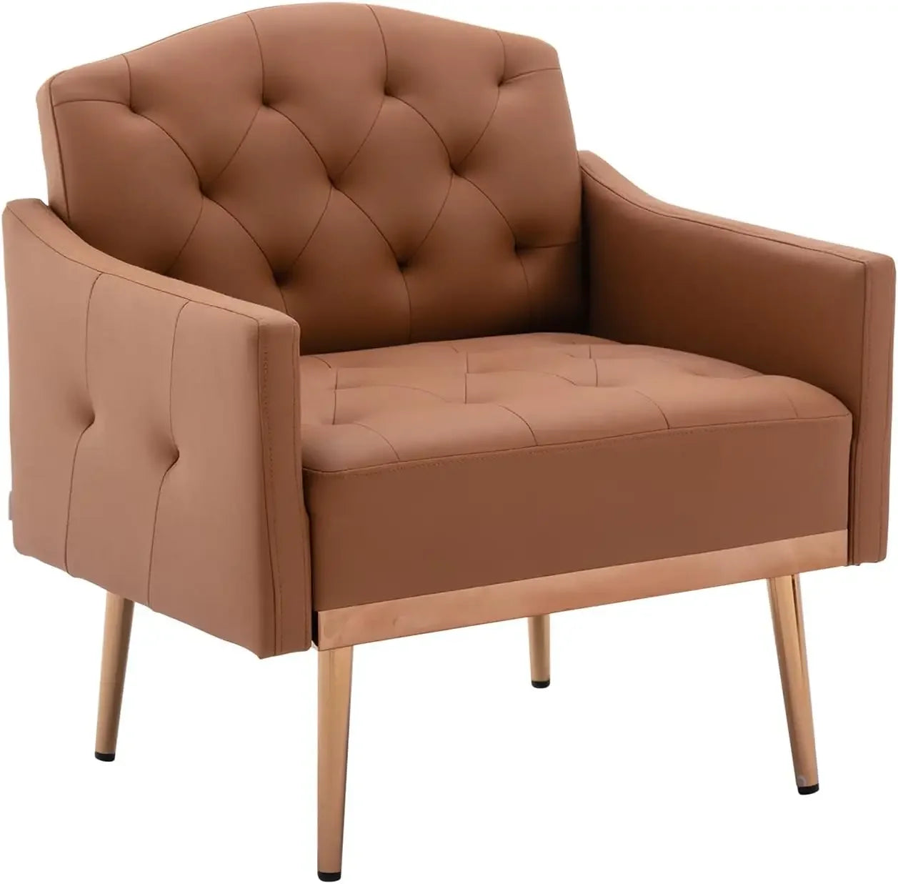 Faux Leather Accent Chair With Arms for Living Room Office Furniture Decorated Armchairs Sexyshop Armchair Chairs Tantra Home - HOMELIVING