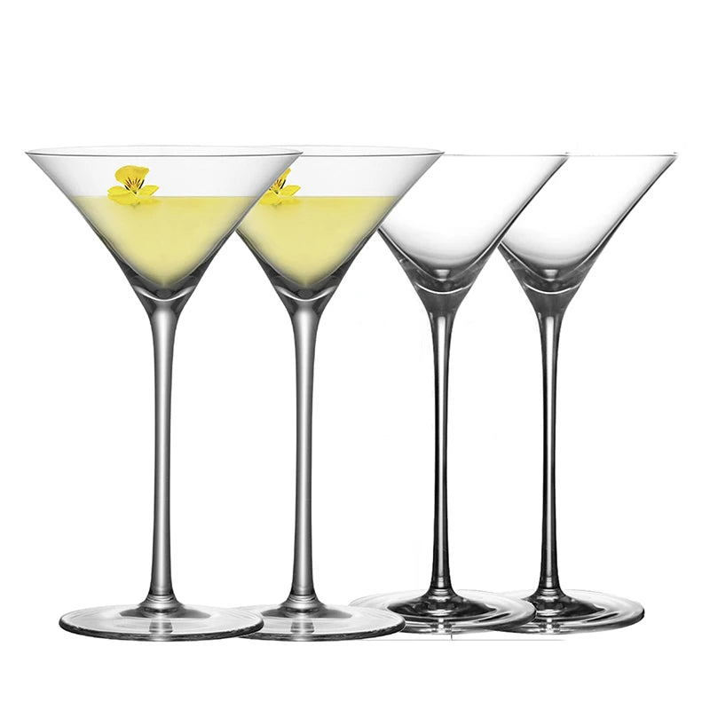 Martini Glasses Set of 4 - HOMELIVING