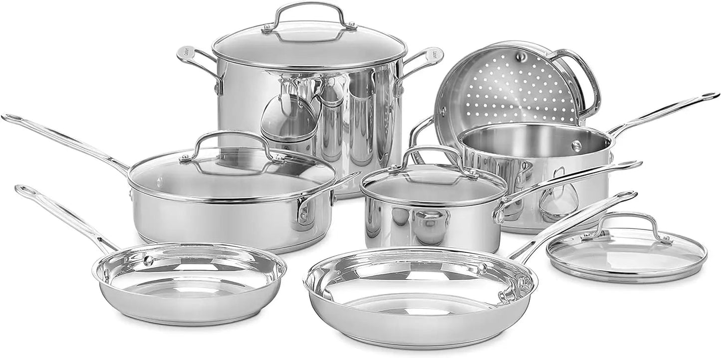 Stainless Steel Cookware Set - HOMELIVING