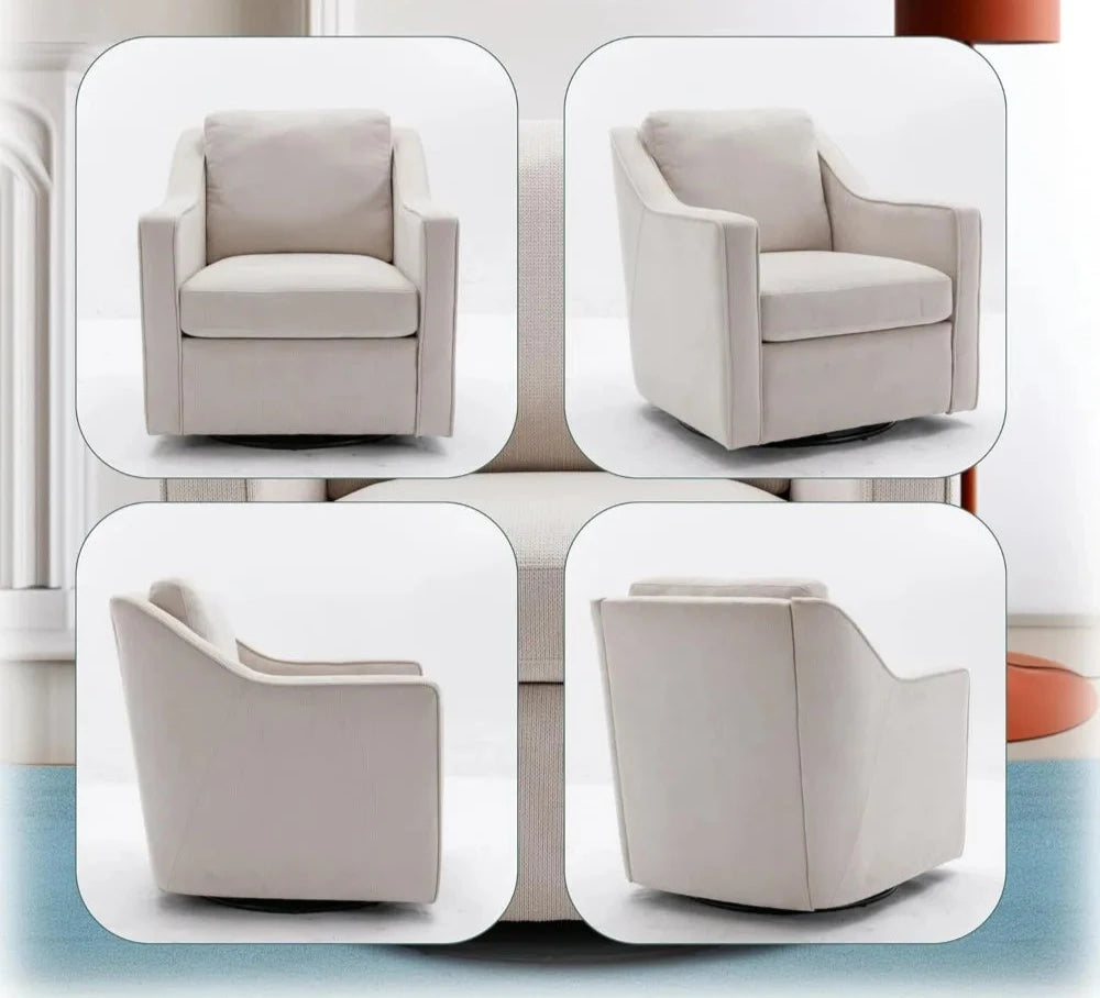 Swivel Armchair - HOMELIVING