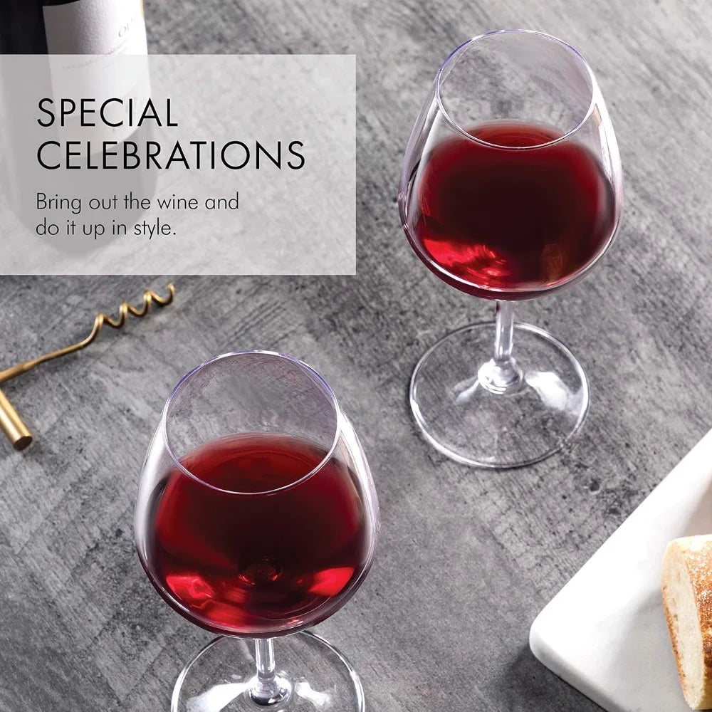 Wine Glasses Set of 4 - HOMELIVING