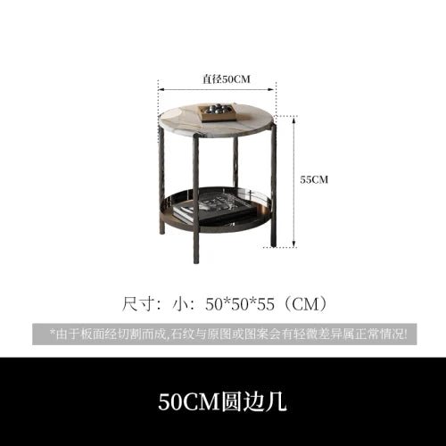 Coffee Table, Living Room, Household Small Unit, Light Luxury, Modern Minimalist Rock Panel, Internet Celebrity, Minimalist - HOMELIVING