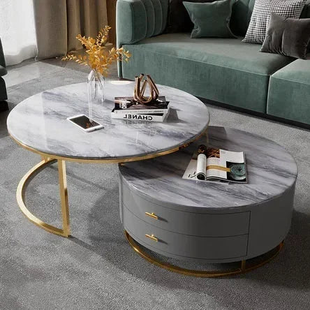 Nordic Living Room Coffee Table Luxury Modern Home Design Side Table Nordic Storage Muebles Para El Hogar Furniture Decoration - HOMELIVING