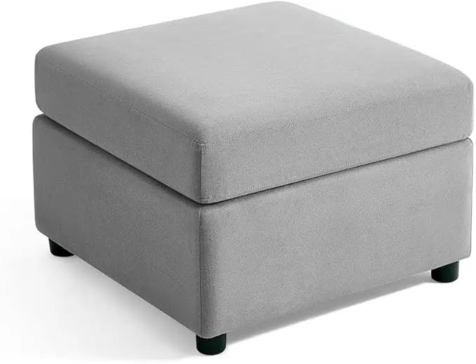 Modular Sectional Sofa with Storage, Washable Sectional Couch, Covers Changeable, Couch Ottoman to Extend Your Sofa - HOMELIVING
