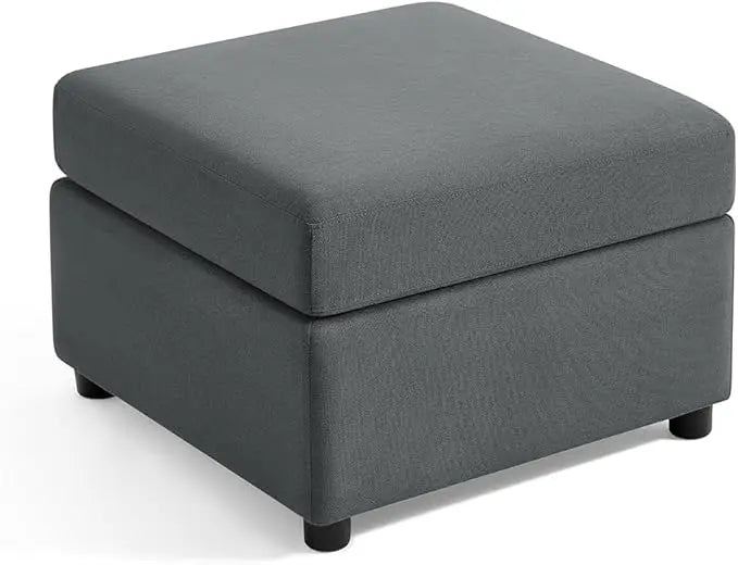 Modular Sectional Sofa with Storage, Washable Sectional Couch, Covers Changeable, Couch Ottoman to Extend Your Sofa - HOMELIVING