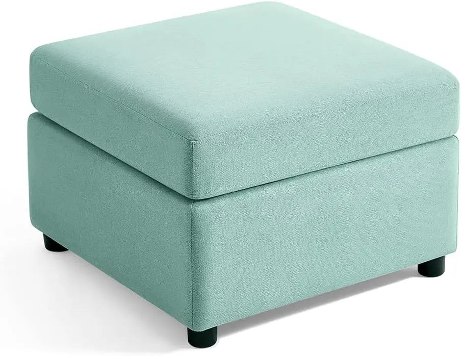 Modular Sectional Sofa with Storage, Washable Sectional Couch, Covers Changeable, Couch Ottoman to Extend Your Sofa - HOMELIVING