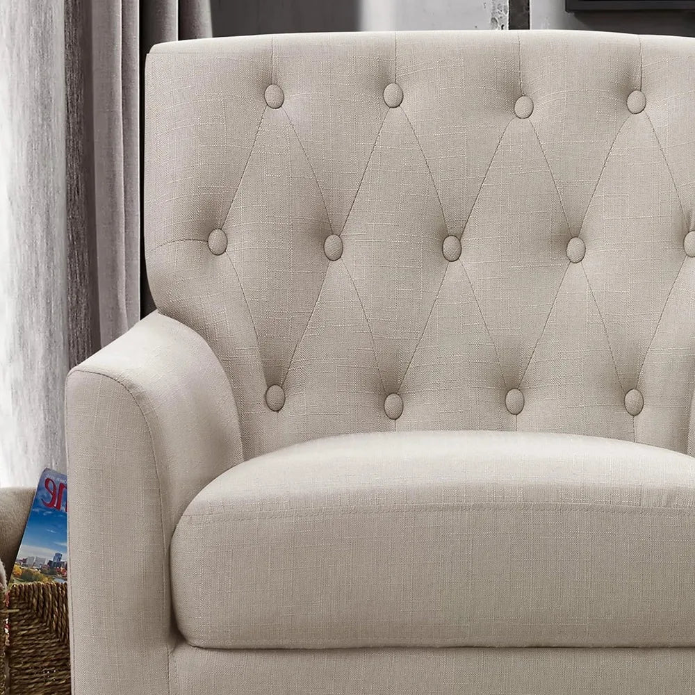 Brayle Rosevara Furniture Reading Small Arm Living Room Comfy Accent Bedroom Chairs, Office, Standard - HOMELIVING