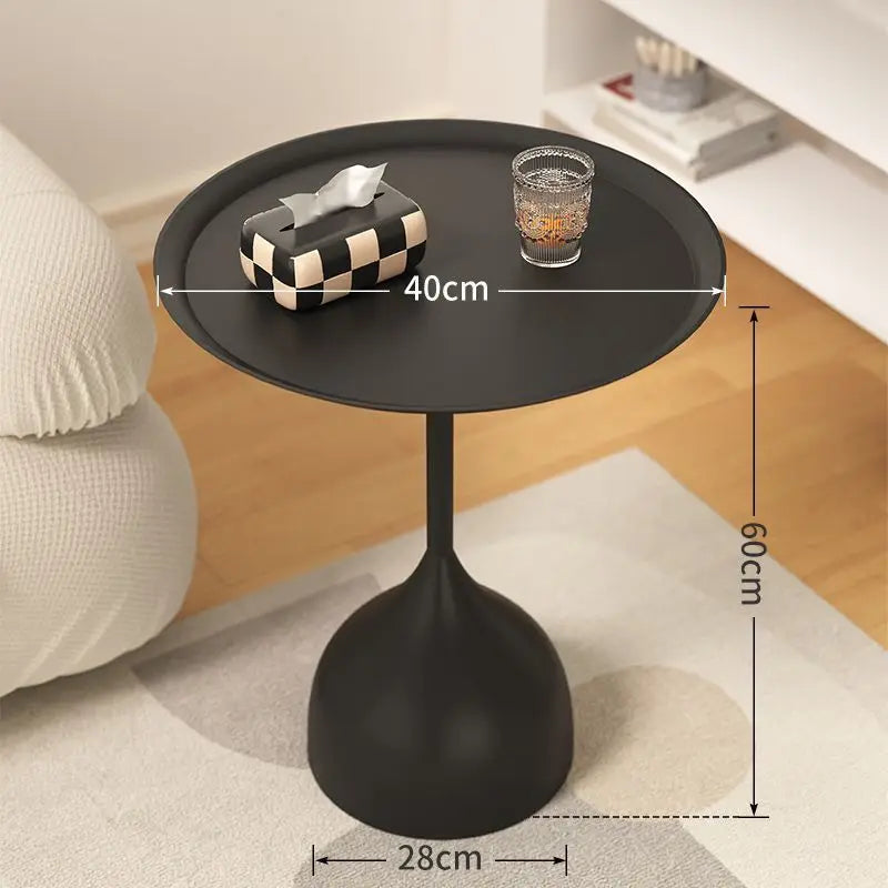 K-star Sofa Side Table Minimalist Light Luxury Small Coffee Table Mini Modern Creative Small Size Living Room Corner Table 2024 - HOMELIVING