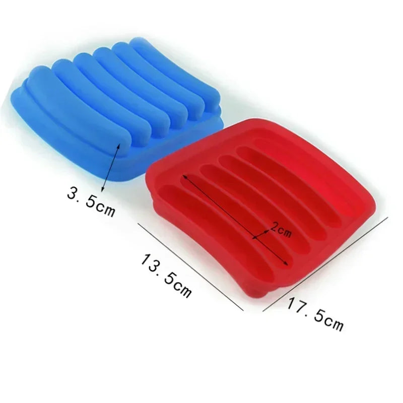 Silicone Sausage Molds with Lid