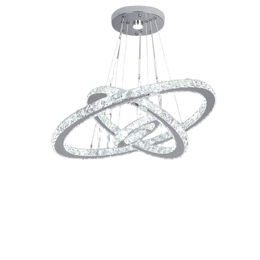Crystal Luxury Pendant Light with Remote Control