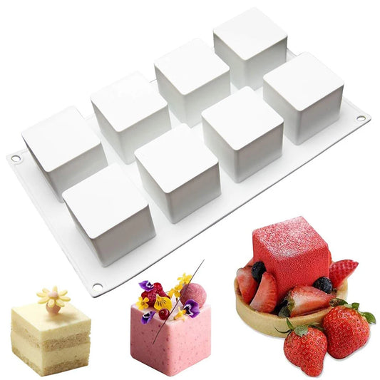 Square Shape Silicone Cake Mold