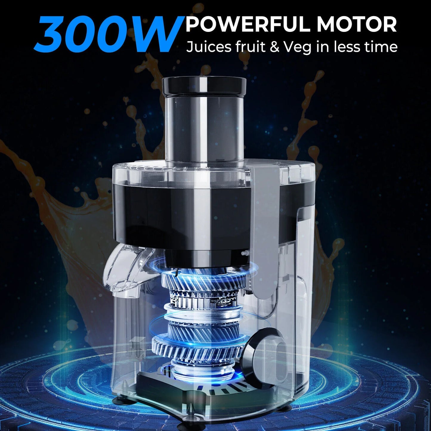 Automatic Centrifugal Juicer with Pulp Ejection