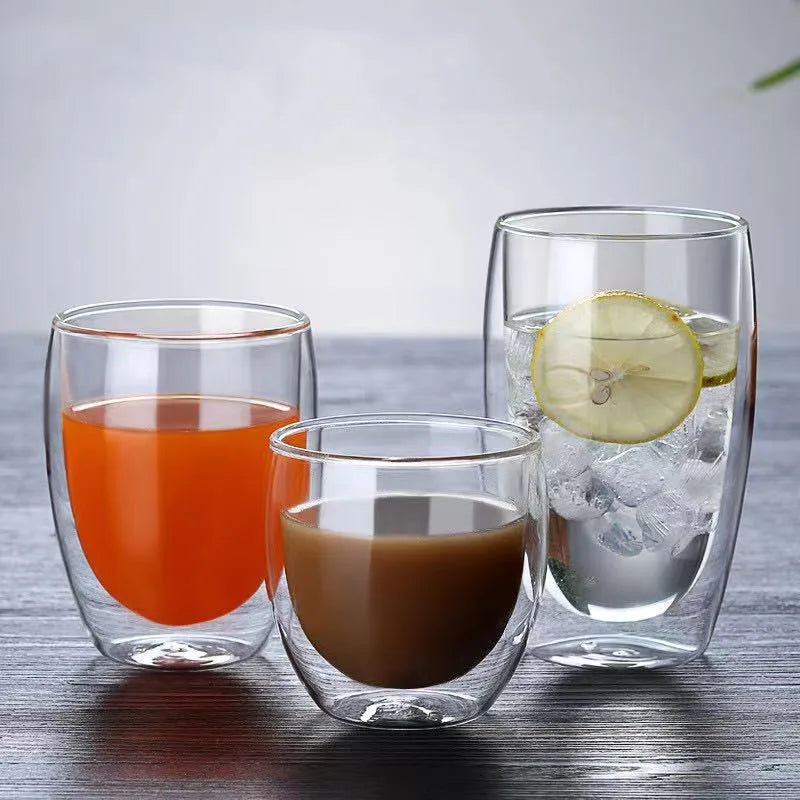 Double Wall Glass Mug