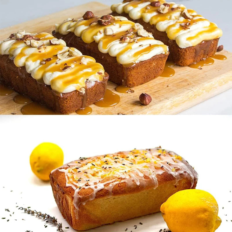 Silicone Mini Loaf Pan Bread Baking Silicone Mold For Brownie Cheesecake Chocolate Bar Kitchen Bakeware Meatloaf Ice Cube Tray - HOMELIVING