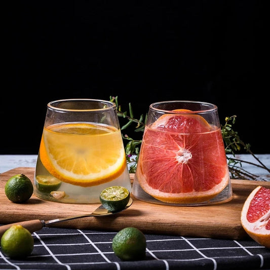 YOMDID Creative Mountain Shape Water Cup Japanese Glass Cup Juice Tea Wine Glass Coffee Mug Drinking Cup Whiskey Glass canecas - HOMELIVING