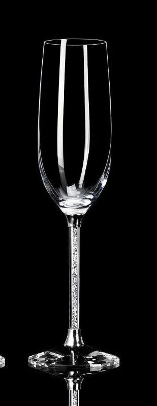 European Diamond Crystal Champagne Cup Set High Beauty Handmade High Foot Cup Bubble Mug Household Wine Set Couple Pair Cups - HOMELIVING