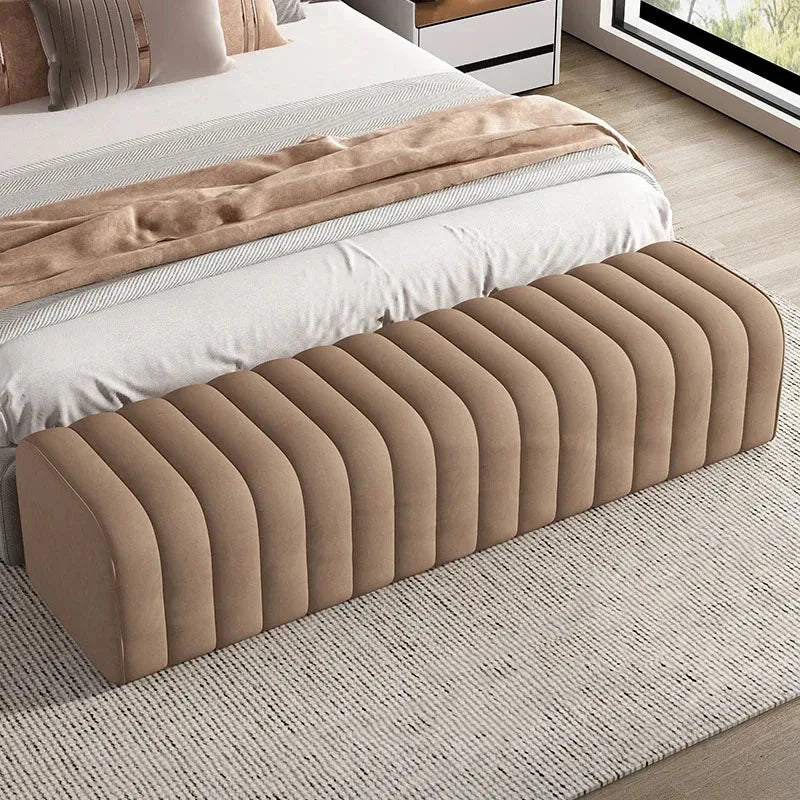 Nordic Shoe-changing Stool Home Furniture Doorway Ottoman Comfortable Soft Bag Bench Cloakroom Sofa Side Stools U - HOMELIVING
