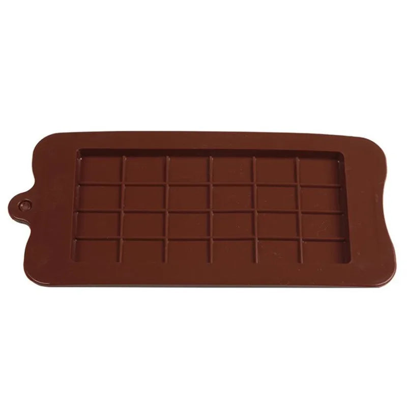 Chocolate Molds Bakeware Cake Molds High Quality Square Eco-friendly Silicone mold DIY 1PC Food Grade 24 Cavity Candy Tools - HOMELIVING