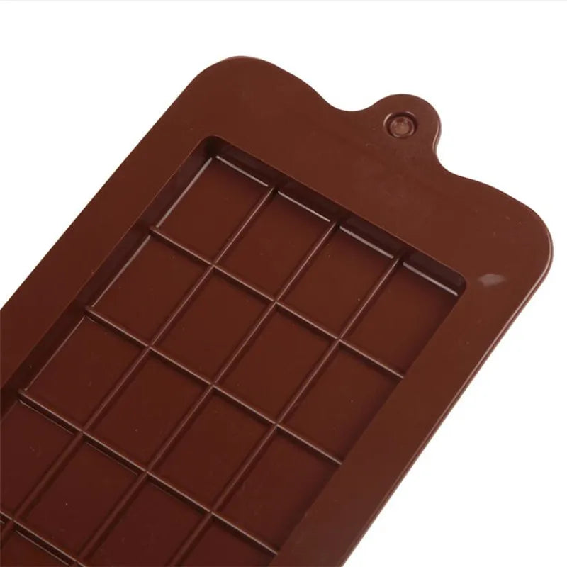 Chocolate Molds Bakeware Cake Molds High Quality Square Eco-friendly Silicone mold DIY 1PC Food Grade 24 Cavity Candy Tools - HOMELIVING