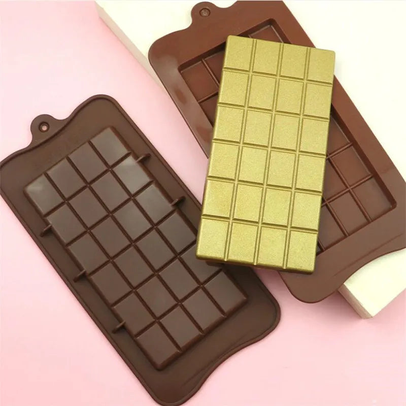 Chocolate Molds Bakeware Cake Molds High Quality Square Eco-friendly Silicone mold DIY 1PC Food Grade 24 Cavity Candy Tools - HOMELIVING