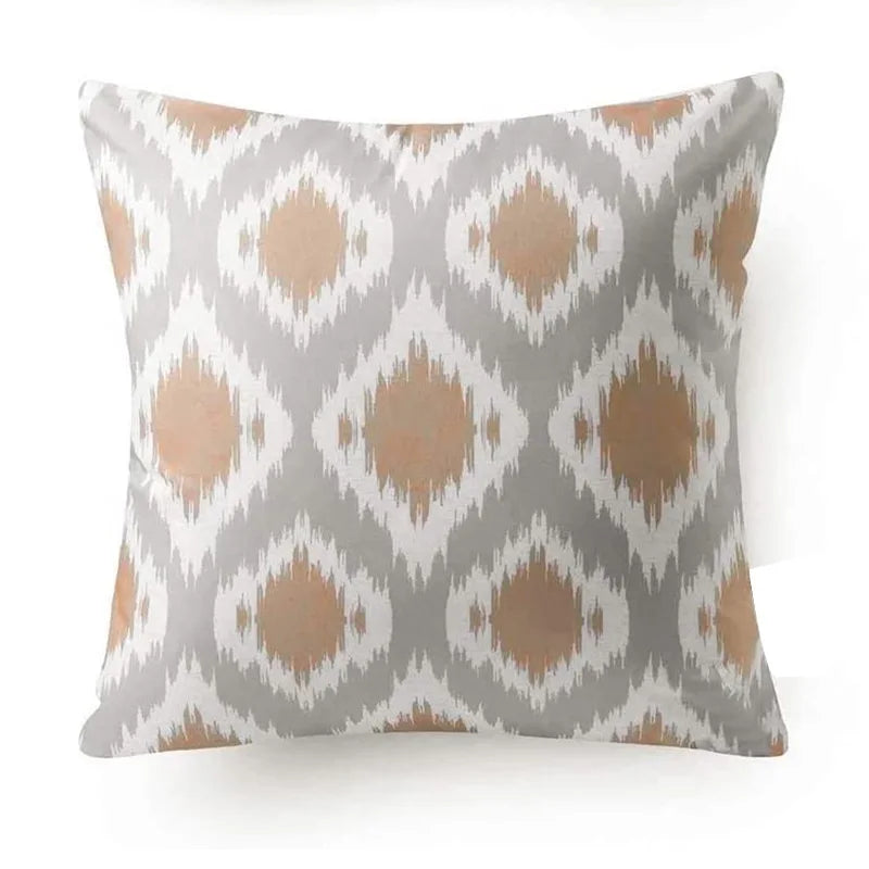 Coffee Colored Plant Series Pillow Cover