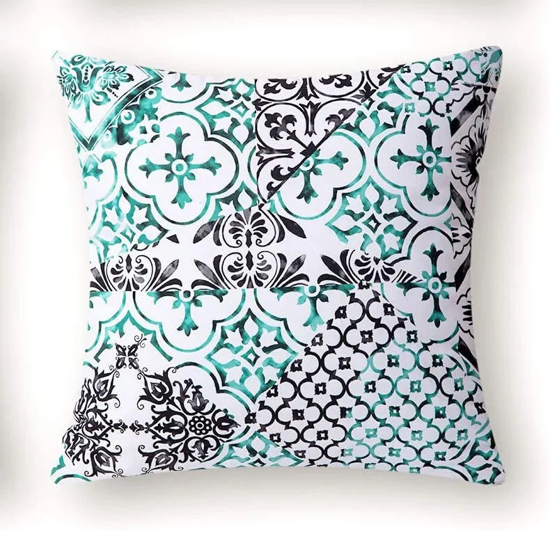 Coffee Colored Plant Series Pillow Cover