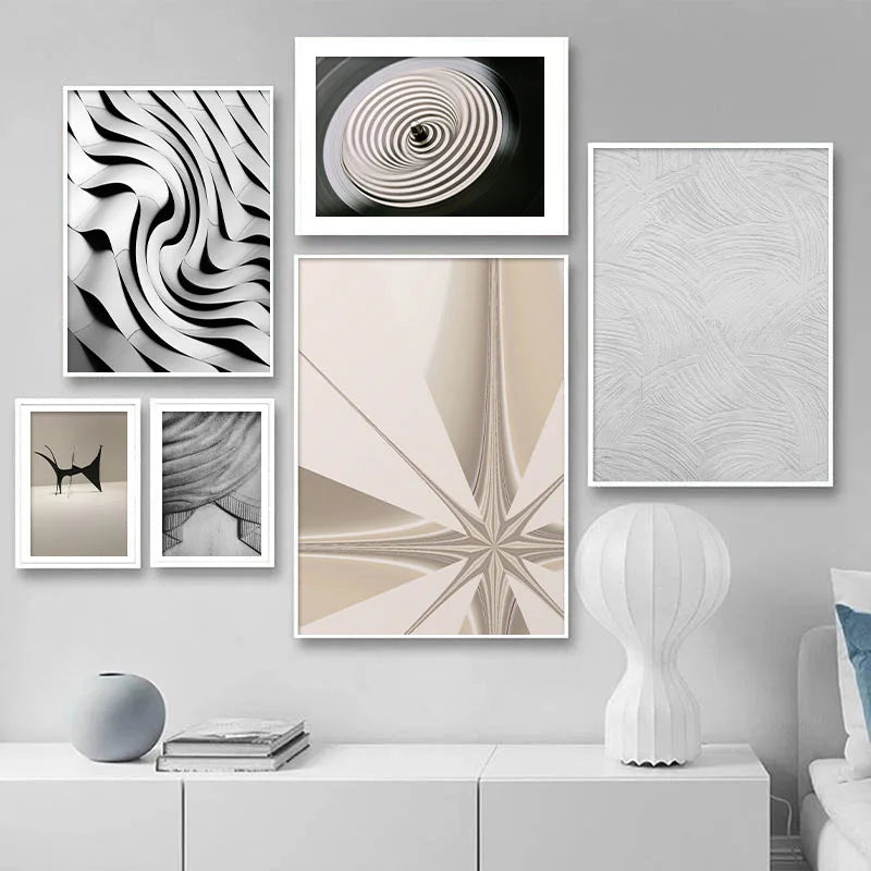 Abstract Modern Poster Wall Home Decor Picture Nordic Canvas Painting Luxury Minimalist Art Print for Living Room Bedroom - HOMELIVING