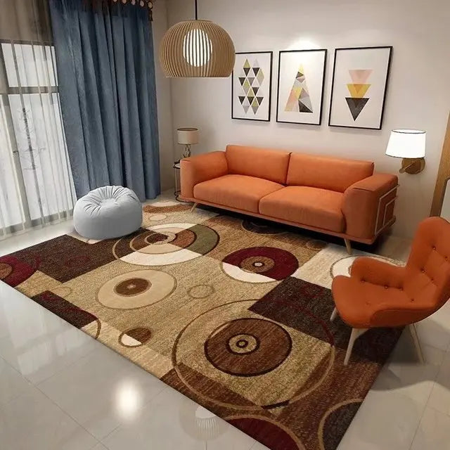 Nordic Geometric Carpet for Living Room Home Decor Sofa Table Large Area Rugs Bedroom Doormat  Anti-slip Floor Mat  Alfombra - HOMELIVING
