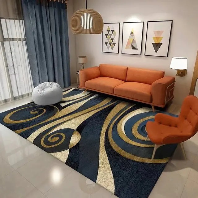 Nordic Geometric Carpet for Living Room Home Decor Sofa Table Large Area Rugs Bedroom Doormat  Anti-slip Floor Mat  Alfombra - HOMELIVING