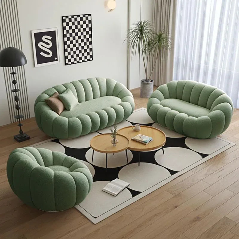 European Minimalist Living Room Sofa Modern Reception Lounge Italian Living Room Sofa Corner Adults Divano Soggiorno Furnitures - HOMELIVING