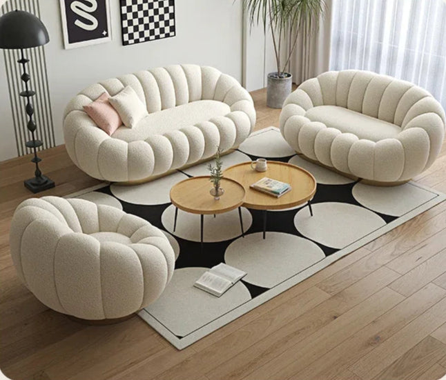 European Minimalist Living Room Sofa Modern Reception Lounge Italian Living Room Sofa Corner Adults Divano Soggiorno Furnitures - HOMELIVING