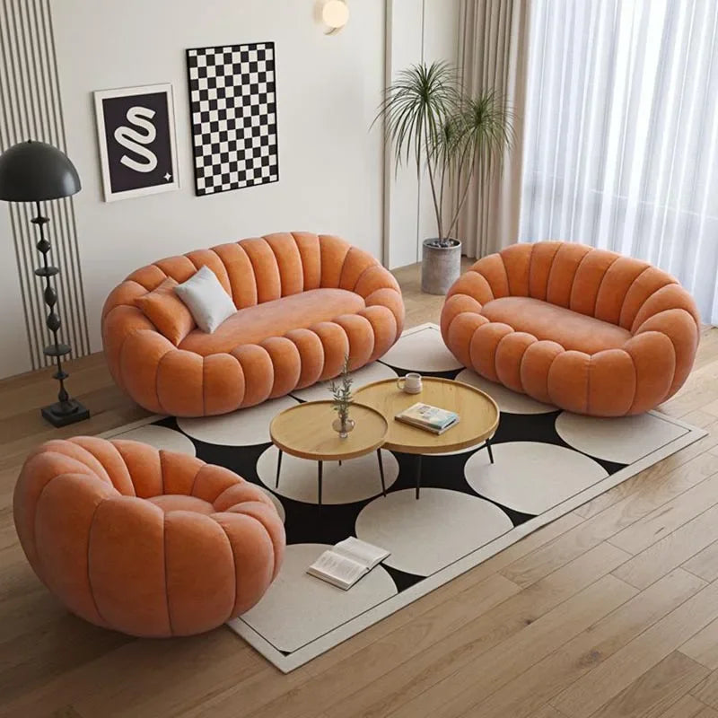 European Minimalist Living Room Sofa Modern Reception Lounge Italian Living Room Sofa Corner Adults Divano Soggiorno Furnitures - HOMELIVING