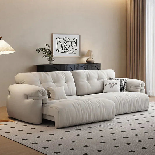 High Back Soft Sofa Comfortable Adjustable Cute Cloud Modern Sofa Bed Human Dog Bed Sofas Para El Hogar Living Room Furniture - HOMELIVING