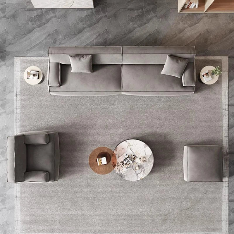 Nordic Hotel Modern Sofa Set Room Cloud Ectional Lazy Sofa Corner Floor Lounge Articulos Para El Hogar Living Room Furniture - HOMELIVING